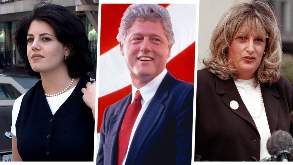 'Impeachment: American Crime Story' Cast and Their Clinton-Lewinsky Scandal Counterparts - www.etonline.com - USA - Columbia