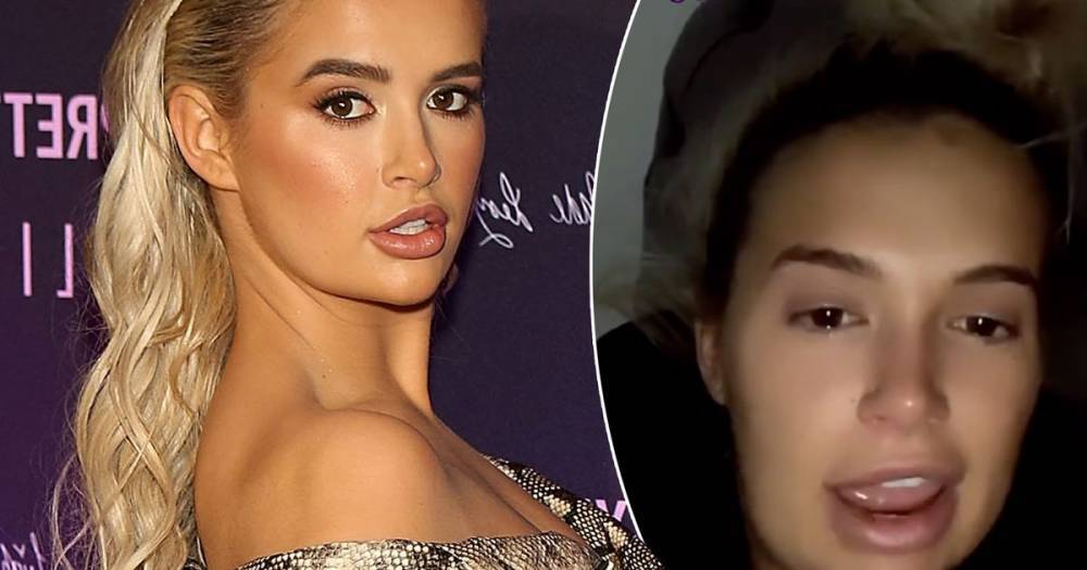 Love Island's Molly-Mae Hague battling extreme sickness as she cries and says she feels like a 'vegetable' - www.ok.co.uk - Hague