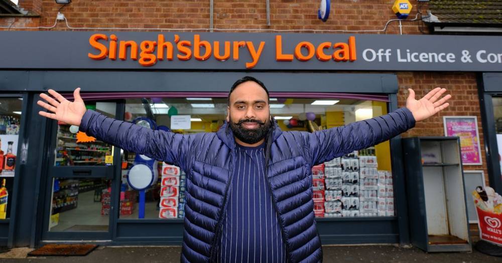 Man who called his shop Singh'sbury says 'it's just a coincidence' - www.manchestereveningnews.co.uk