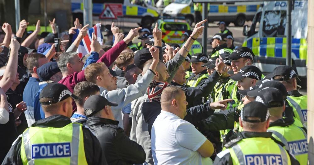 Police vow to keep lid on Glasgow parade as Loyalists protest Republican march - www.dailyrecord.co.uk - Britain - Scotland - city Glasgow