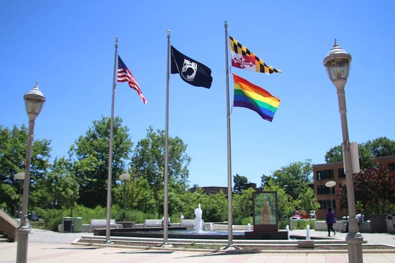Evan Glass to donate flag from first Montgomery County Pride Month celebration to historical society - metroweekly.com - county Montgomery