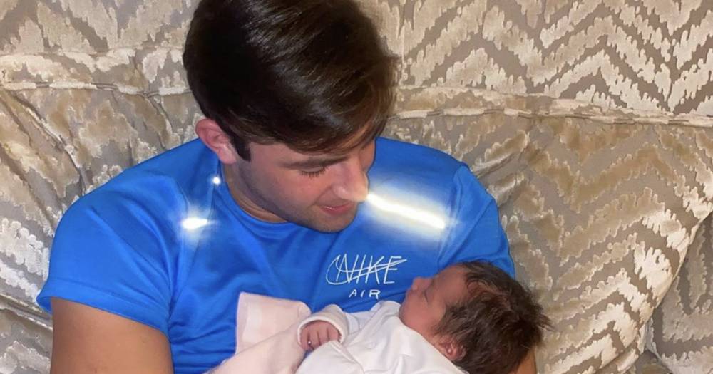 Love Island star Jack Fincham welcomes baby girl in shock announcement - www.ok.co.uk - county Love