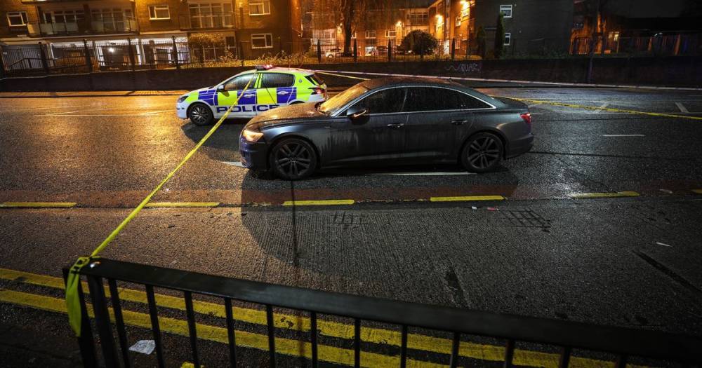 Pedestrian left fighting for his life after being hit by an Audi in Salford - www.manchestereveningnews.co.uk