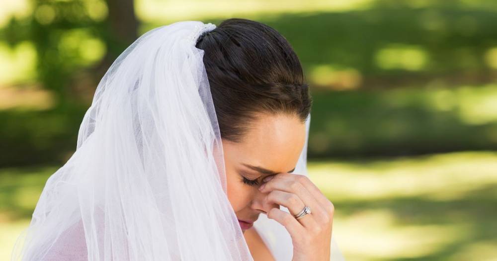 Bride ruins £12k dress on wedding day when she 'gambled on fart and lost in big way' - www.dailyrecord.co.uk