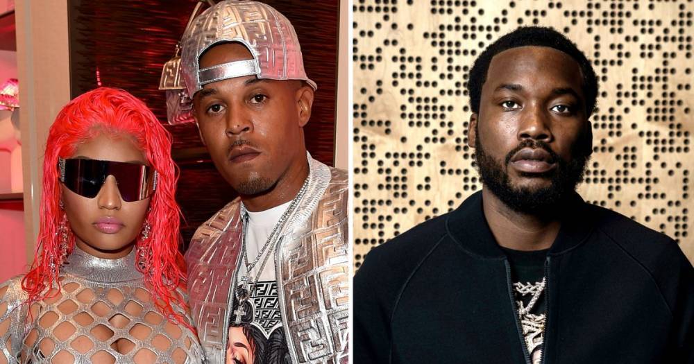 Nicki Minaj and Husband Kenneth Petty Get Into Heated Argument With Her Ex Meek Mill - www.usmagazine.com