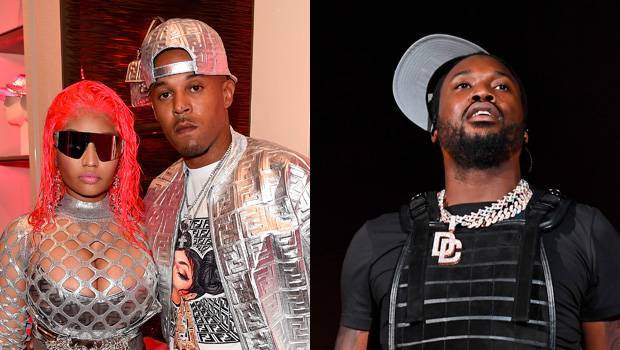 Meek Mill Ex Nicki Minaj’s Husband Get Into Screaming Fight 3 Years After Rappers’ Split - hollywoodlife.com