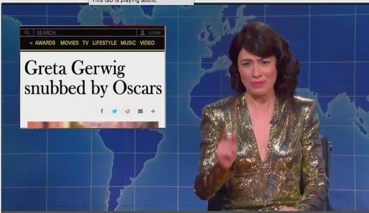 ‘SNL’s’ Melissa Villaseñor Calls Out Greta Gerwig’s Oscar Snub During ‘Weekend Update’ - variety.com