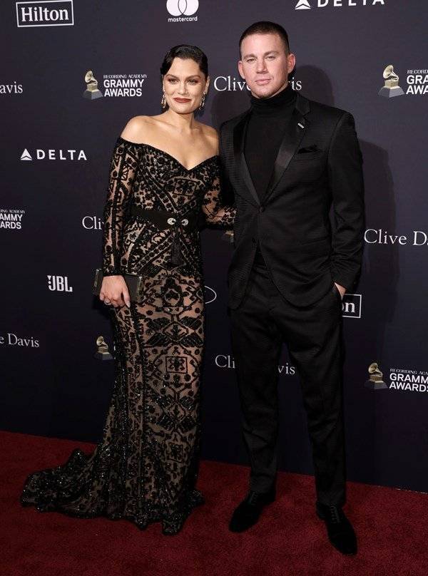 Reunited couple Jessie J and Channing Tatum hit red carpet at pre-Grammy bash - www.breakingnews.ie - Britain - Los Angeles