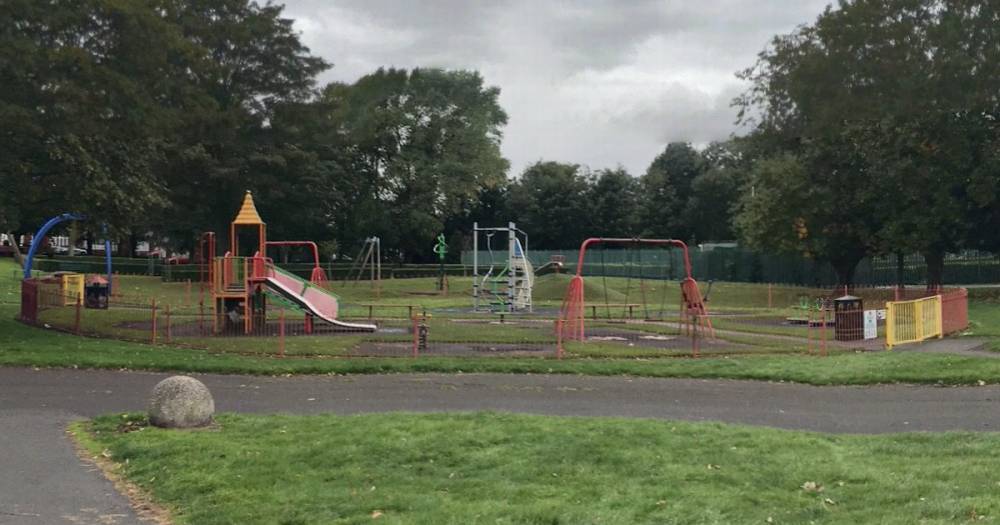 Body found as police forensics tent set up in children's park in Merseyside - www.manchestereveningnews.co.uk - county Queens