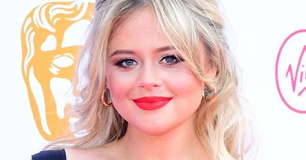 Emily Atack says she's fed up of people asking her why she isn't in a relationship - www.msn.com