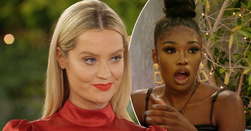 Love Island’s Laura Whitmore makes first shock appearance since the series launch to dump a couple - www.ok.co.uk - South Africa