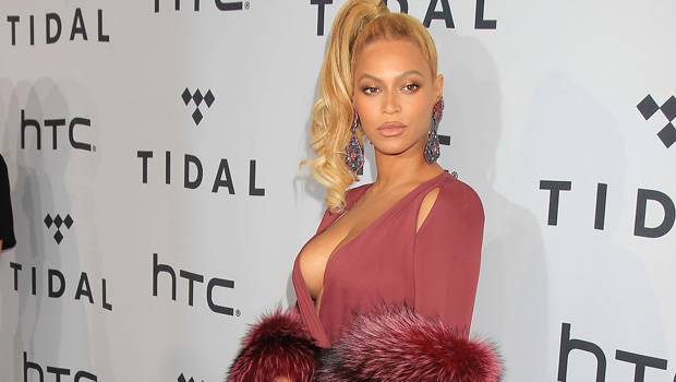 Beyonce Shimmers In A Stunning Red Dress At Clive Davis’ Pre-Grammy Party - hollywoodlife.com - California