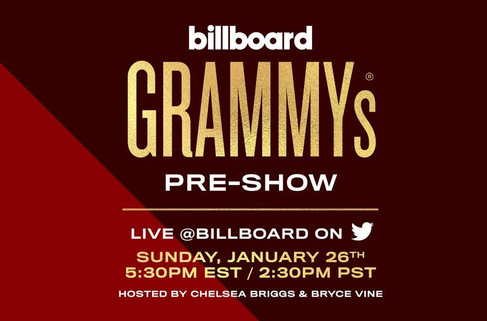 Watch the Billboard Grammys Pre-Show - www.billboard.com