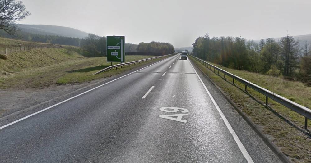Person cut from wreckage after horror two-car crash on A9 near House of Bruar - www.dailyrecord.co.uk - Scotland