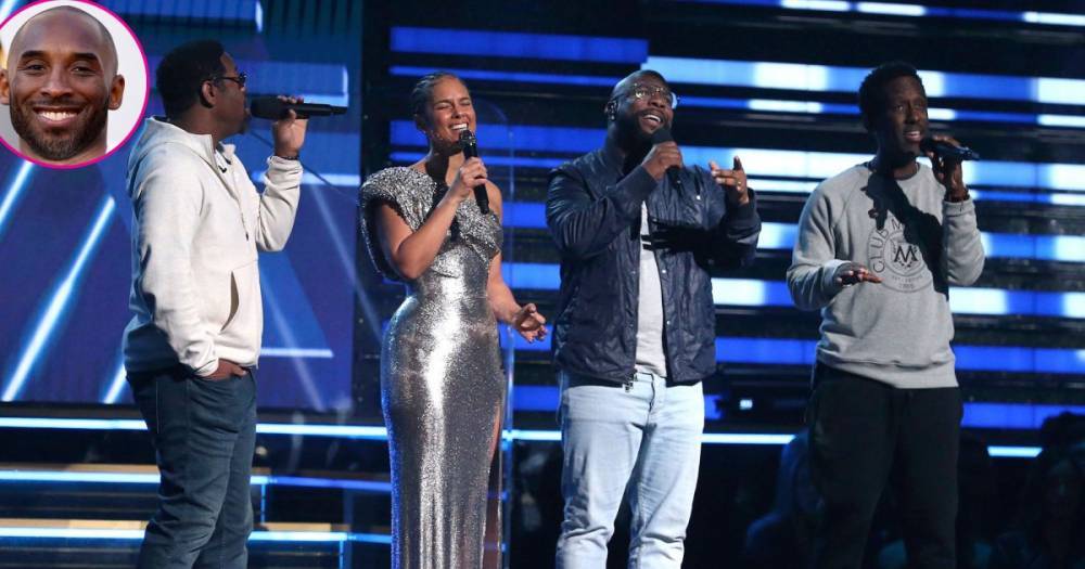 Host Alicia Keys and Boyz II Men Pay Tribute to Kobe Bryant at 2020 Grammys After NBA Legend and Daughter’s Deaths - www.usmagazine.com - Los Angeles