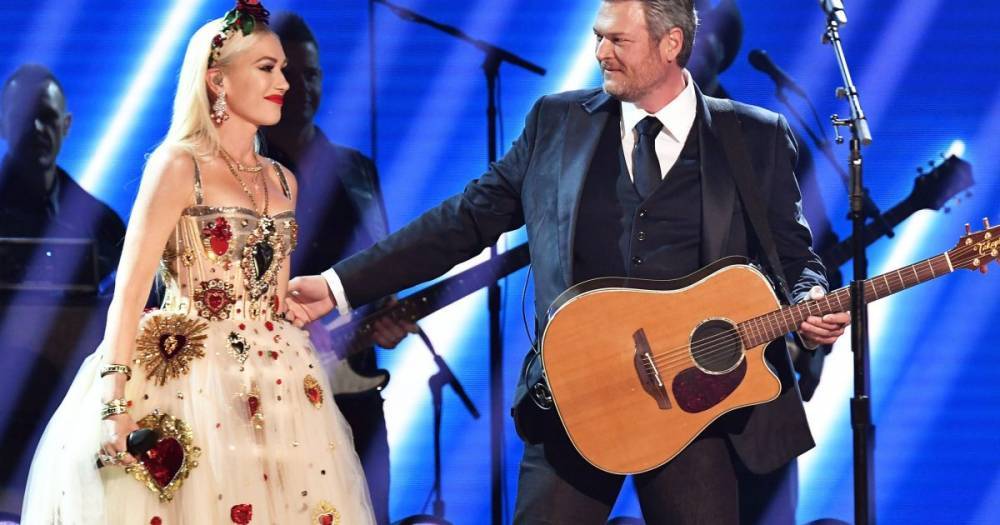 Gwen Stefani and Blake Shelton Perform Romantic New Song ‘Nobody But You’ at 2020 Grammys - www.usmagazine.com - Los Angeles