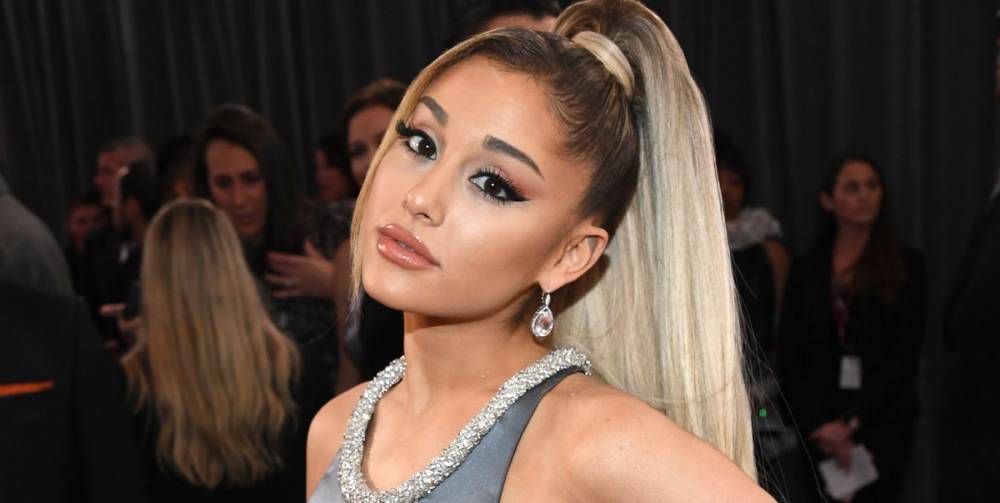 Ariana Grande Switched Into a Second Princess Dress and Posed on the Grammys Red Carpet - www.elle.com