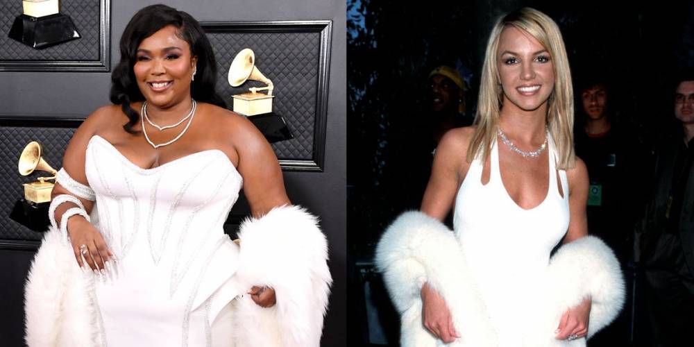 Lizzo Has a Britney Spears Moment at the 2020 Grammys - www.marieclaire.com