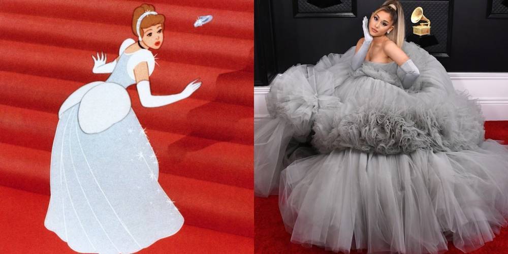 Ariana Grande Came to the Grammys Dressed as a Disney Princess - www.marieclaire.com