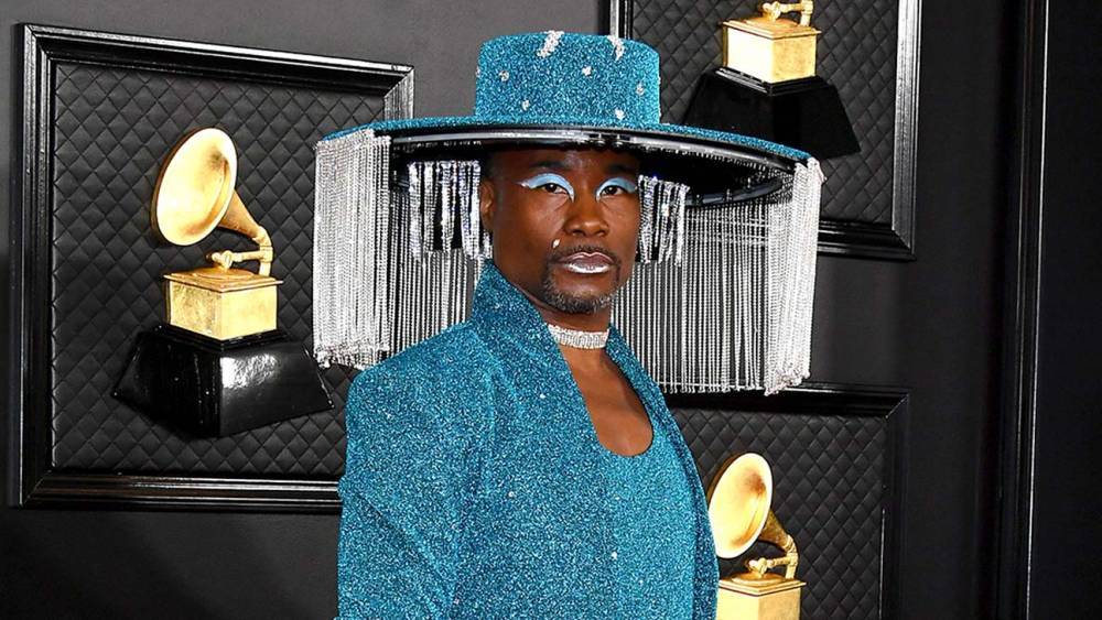 Billy Porter Brings Disco Star Style to the Grammys With 70,00 Crystals, Remote-Control Veil - www.hollywoodreporter.com