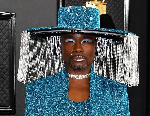 Billy Porter's Lampshade Hat Sparked the 2020 Grammys' Best Memes - www.eonline.com