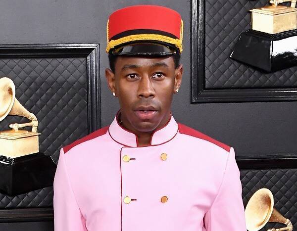 Tyler, the Creator Wins His First Grammy Award for Best Rap Album and Brings His Mom on Stage - www.eonline.com