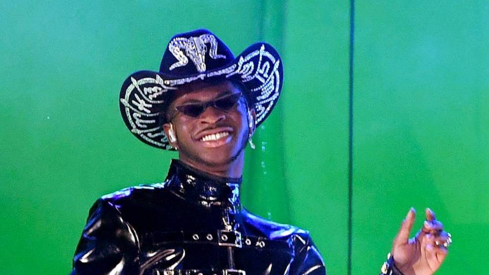 Lil Nas X Brings Out BTS, Nas, Billy Ray Cyrus and More for 'Old Town Road All-Stars' GRAMMYs Performance - www.etonline.com