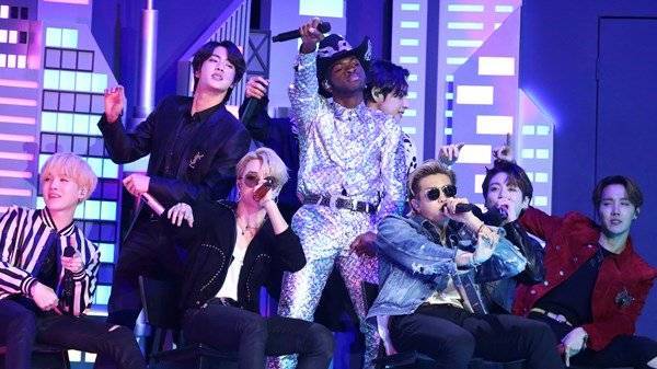 BTS make history while joining Lil Nas X on stage at the Grammys - www.breakingnews.ie - Los Angeles