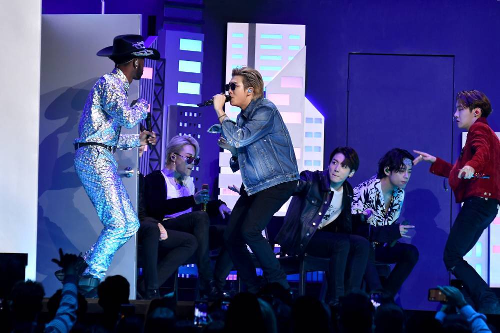 Lil Nas X and BTS Perform at Grammys for the First Time – Together - variety.com
