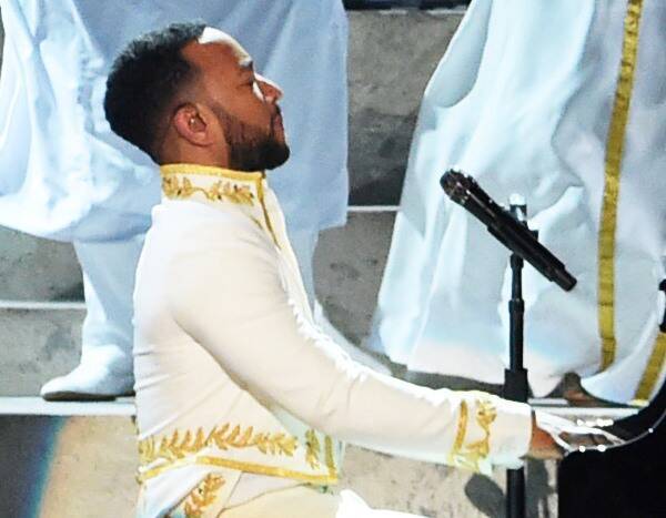 John Legend, DJ Khaled and More Perform "Higher" to Honor the Late Nipsey Hussle at the Grammy Awards - www.eonline.com