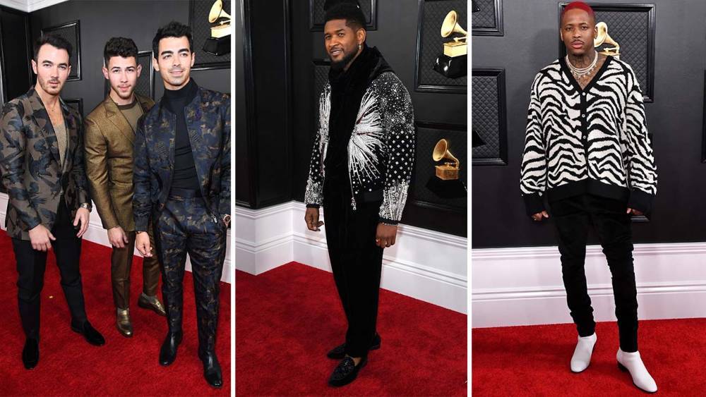 Guys Rock Bold Patterns at the Grammys - www.hollywoodreporter.com