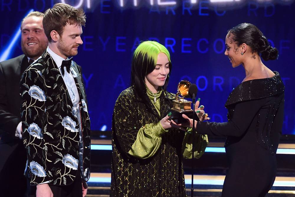 Grammys 2020: Billie Eilish wins Record of the Year — and shortest speech of the night - nypost.com - Los Angeles