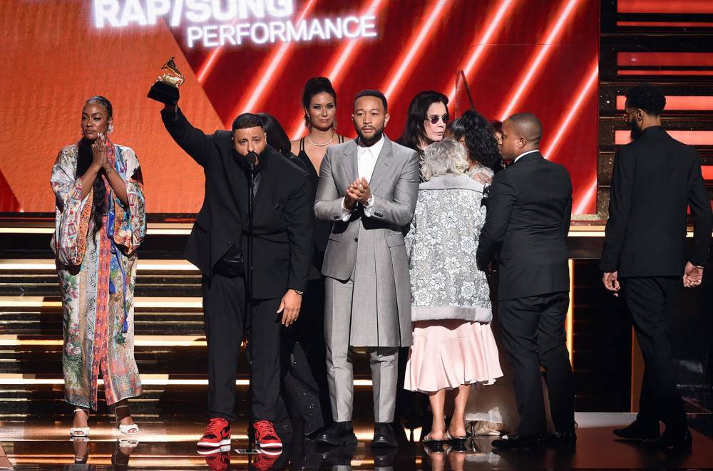 DJ Khaled &amp; John Legend Share 'Higher' Rap/Sung Performance Grammy Win With Late Nipsey Hussle - www.billboard.com