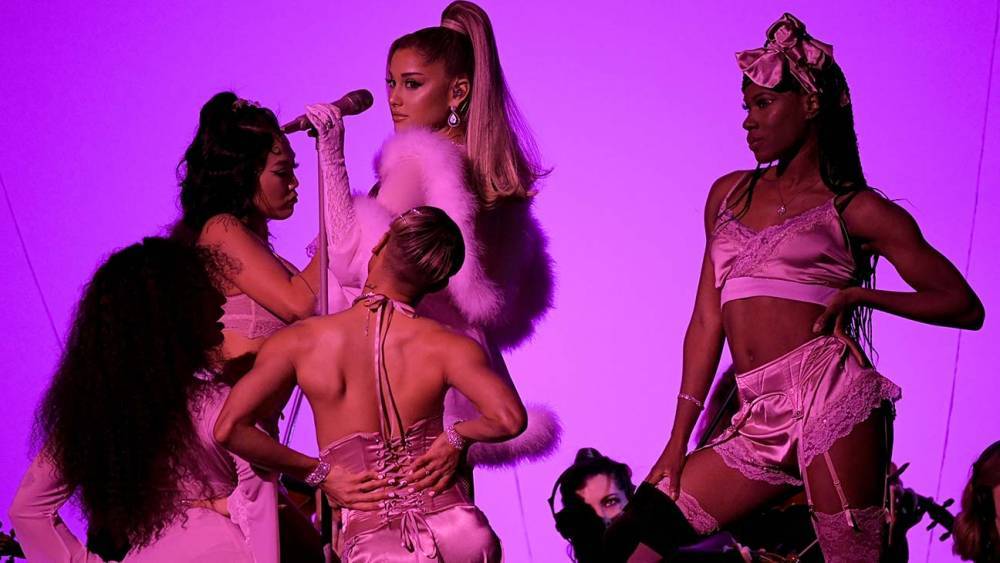 Grammys: Ariana Grande Gives Powerful Performance After Skipping Out on Last Year's Show - www.hollywoodreporter.com - Los Angeles