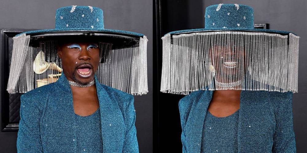 Billy Porter's Grammys Hat Inspires the Perfect Meme for People Who Love Drama - www.harpersbazaar.com