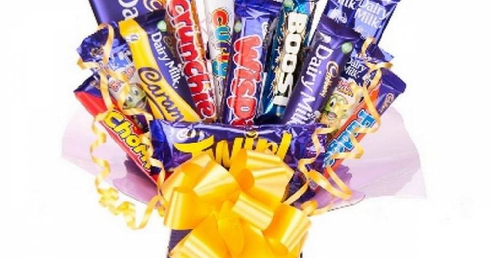 You can now buy your special someone a bouquet of Cadbury's chocolate for Valentine's Day - www.dailyrecord.co.uk - Iceland - county Morrison