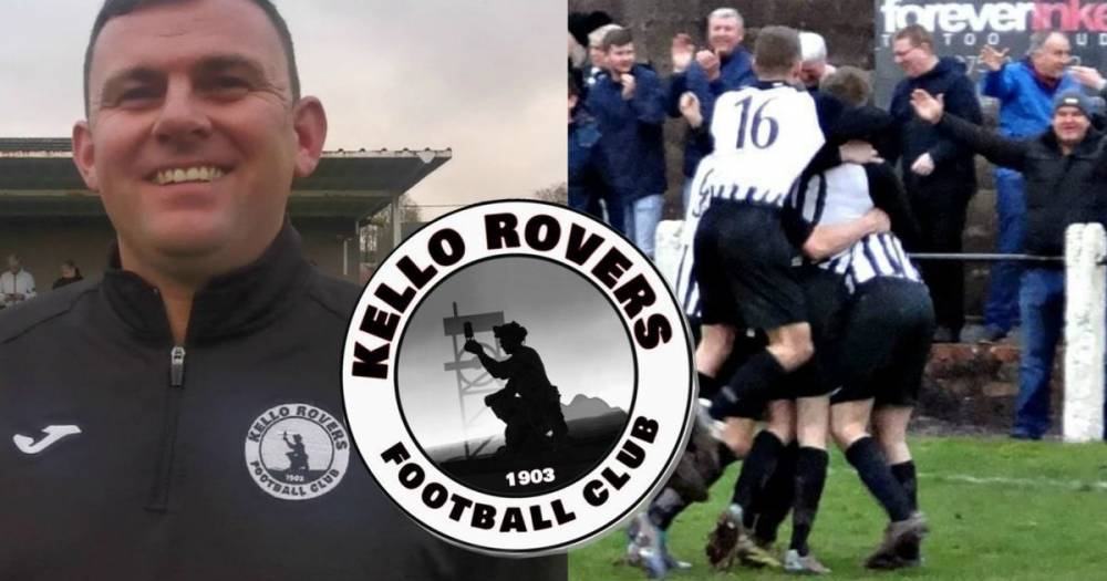 Scottish Junior Cup: Kello Rovers launch commemorative t-shirt after Irvine Meadow giant killing - www.dailyrecord.co.uk - Scotland