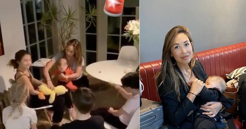 Myleene Klass teaches family first aid after sharing her own terrifying experiences with both daughters - www.ok.co.uk