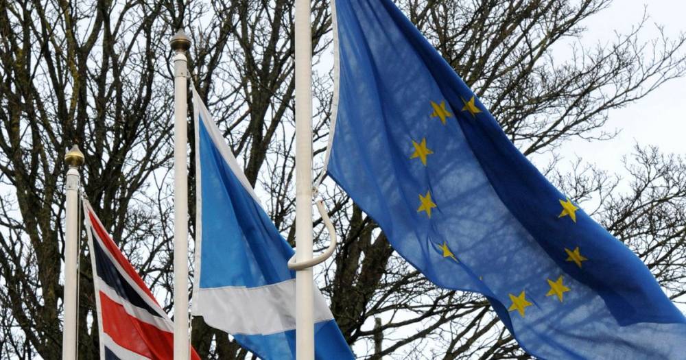 EU flag to continue flying at Renfrewshire Council HQ after Brexit - www.dailyrecord.co.uk - Britain - Eu