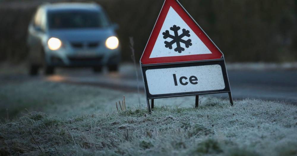 Met Office issue Manchester ice warning and there could even be snow in some areas - www.manchestereveningnews.co.uk - Manchester