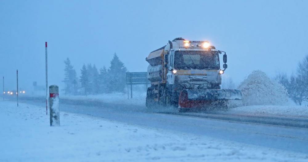 Scotland to be battered by snow and ice as temperatures plummet to -10C - www.dailyrecord.co.uk - Scotland
