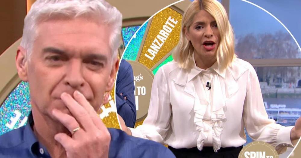 This Morning's Holly Willoughy and Phillip Schofield scold competition caller for breaking the rules - www.manchestereveningnews.co.uk