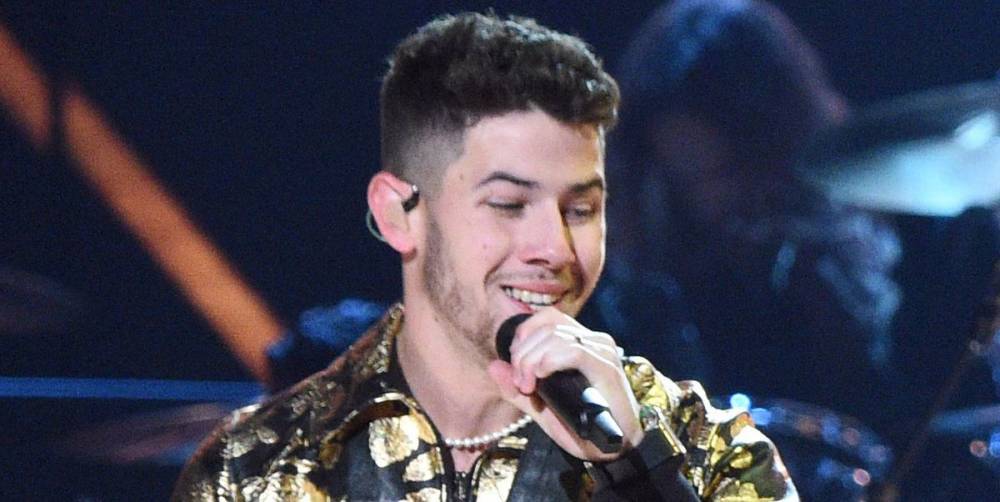 Nick Jonas had food stuck in his teeth during the Grammys - www.digitalspy.com - USA
