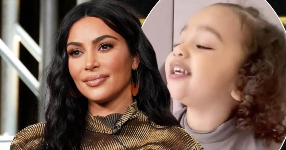 Kim Kardashian shares adorable video of daughter Chicago showing off her singing skills - www.ok.co.uk - Chicago