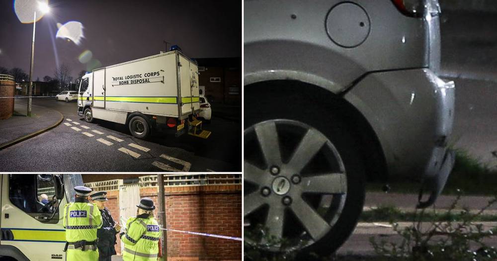 Police and bomb squad called to inspect car in Salford after residents hear huge explosion - www.manchestereveningnews.co.uk - Manchester