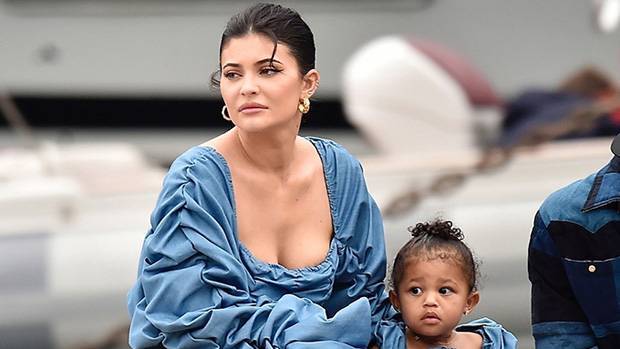 Stormi Webster, 1, Wears Princess Gown With Butterfly In Topknot At Mom Kylie Jenner’s Makeup Party - hollywoodlife.com