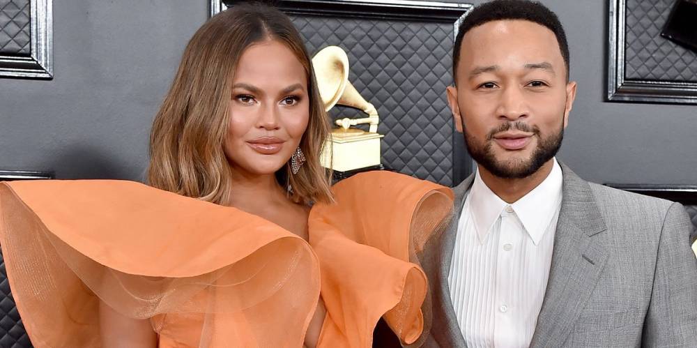 Chrissy Teigen and John Legend Celebrated His Grammy Win With an Ariana Grande Dance Party - www.marieclaire.com