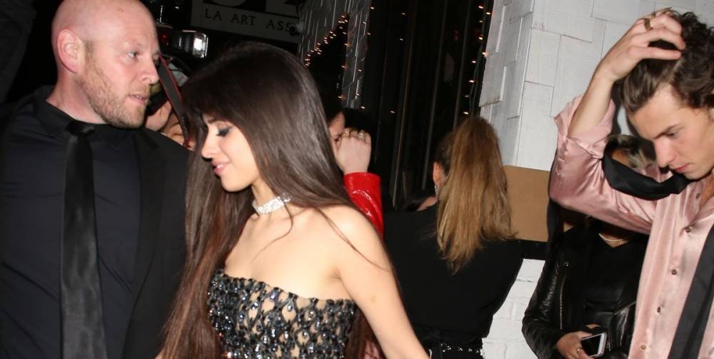 Shawn Mendes and Camila Cabello Waited Until the Grammys After Party to Hold Hands - www.elle.com