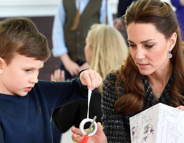 Kate Middleton Shows Off Her Arts and Crafts Skills During Children's Hospital Visit - www.eonline.com