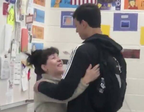 Watch This Teacher's A+ Reaction to Her Student Getting Into His Dream College - www.eonline.com - Spain
